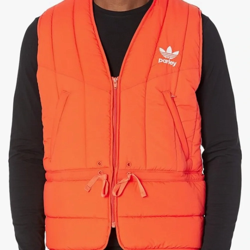 Adidas Originals Parley Vest Adicolor orange  gender neutral adjustable NWT